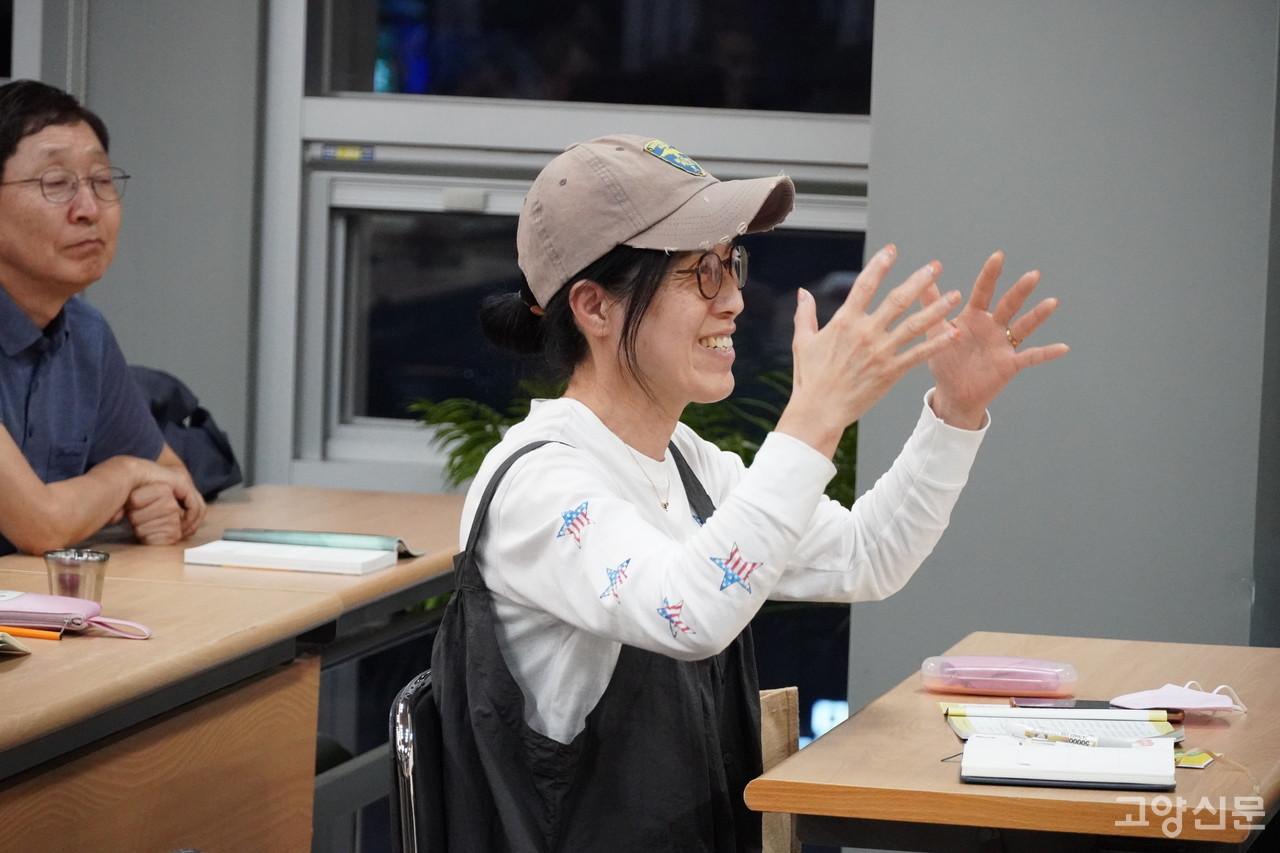 강의가 끝나고 통곡물에 대한 질의응답 시간이 이어졌다.