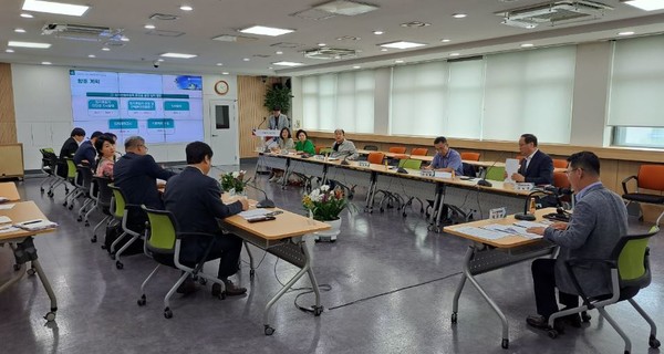 12일 열린 '제2차 자원그린에너지파크 입지 선정위원회' 모습.