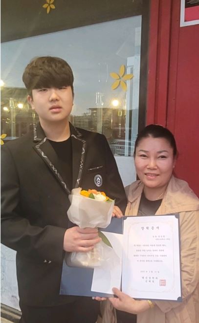 신원고 정강훈 학생