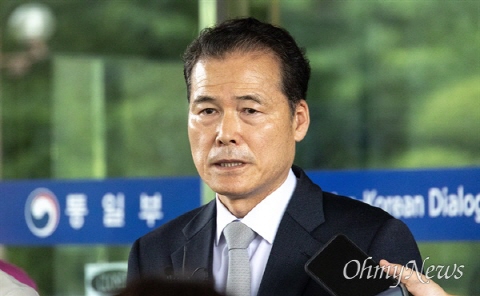 김영호 통일부 장관 후보자. [사진출처=오마이뉴스] ⓒ 이희훈