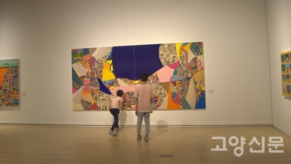 김은미 작가의 '색의 도시' 작품.