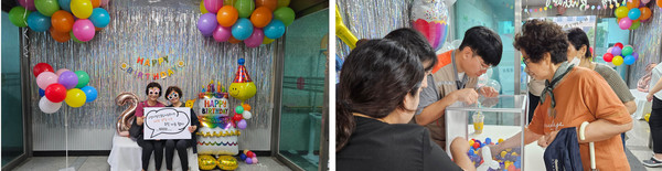 주민나눔행사에 주민들이 참여해 프로그램을 즐기고 있다.