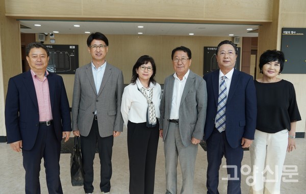 고양워킹포럼의 중심 멤버들.