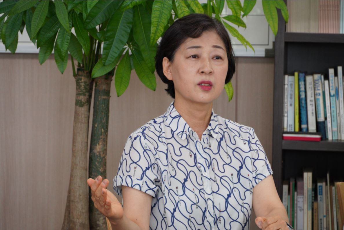 김경희 산황산 용뿔느티나무 지킴이 팀장