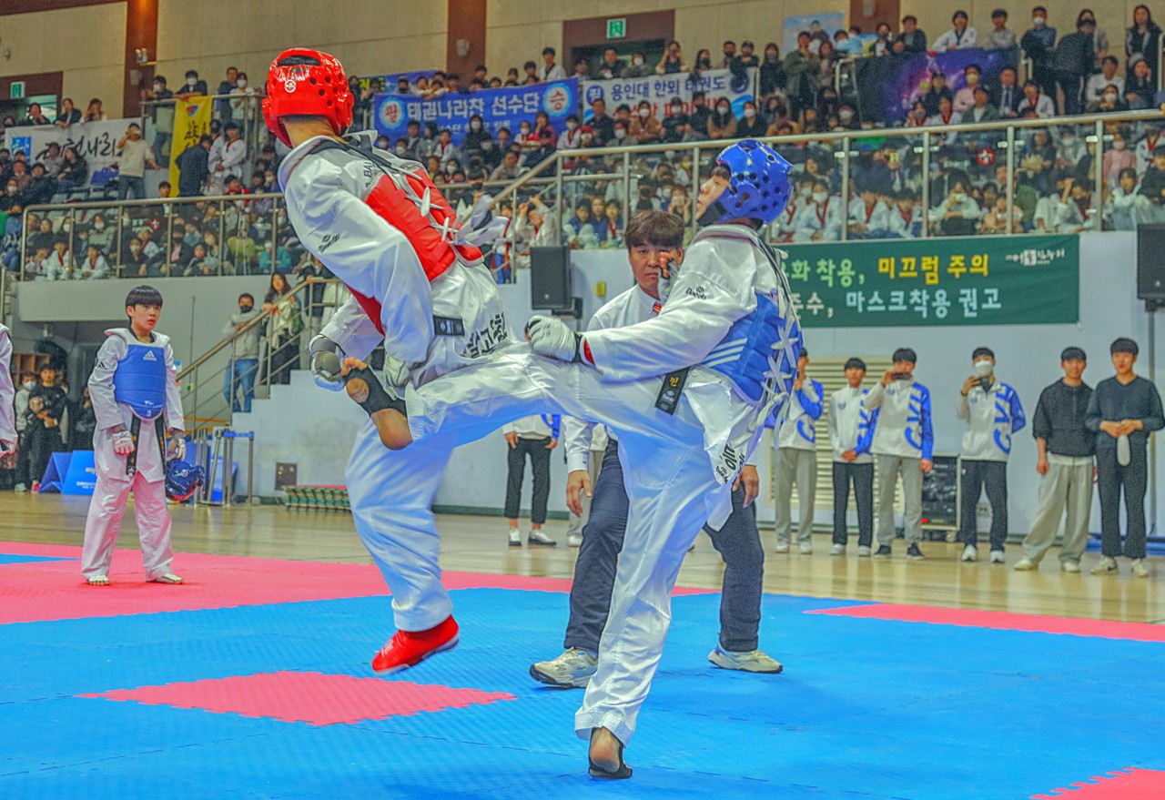 지난 4월 16일 개최된 '제25회 고양시장배 태권도대회'. [사진=고양시태권도협회]