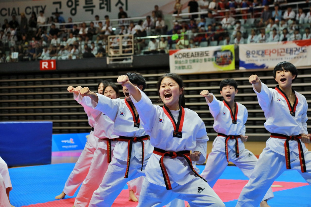 지난 7월 22일 열린 '제27회 협회장배 태권도대회'. [사진=고양시태권도협회]