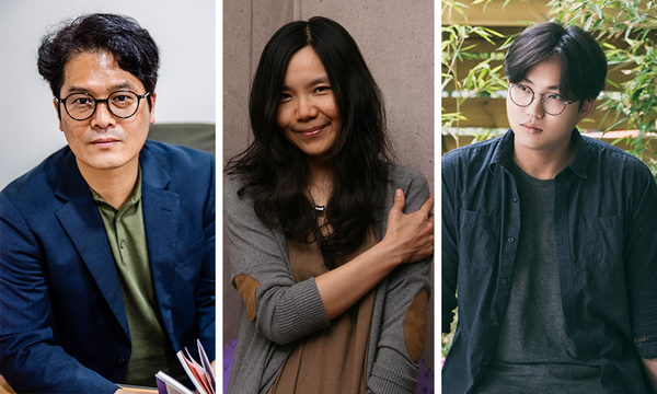 흥미로운 주제로 강연과 북토크를 펼칠 손택수 시인, 백영옥 소설가, 박준 시인. [사진제공=고양시도서관센터]