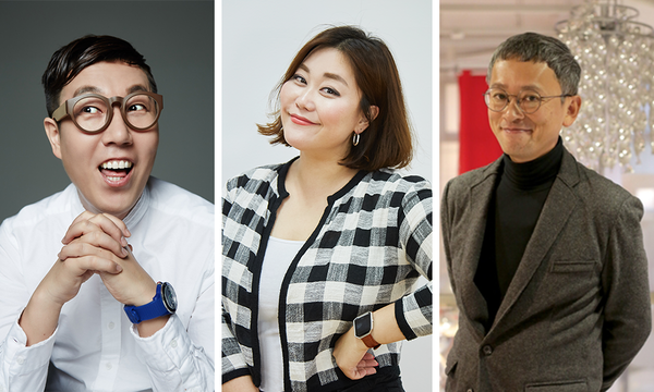 방송인 김영철, 남정미, 김민식 PD. [사진제공=고양시도서관센터]