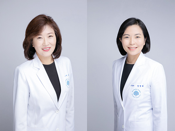 명지병원 예술치유센터 이소영 센터장(왼쪽)과 신경과 정영희 교수 [사진 = 명지병원]