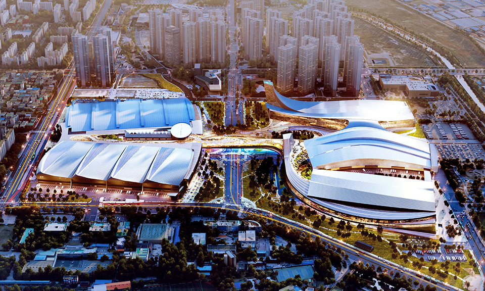 킨텍스 제3전시장 조감도. [이미지 = KINTEX]