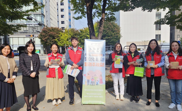 백석2동 지역사회보장협의체는 복지사각지대발굴 등을 위해 ‘찾아가는 복지상담소’를 운영했다.