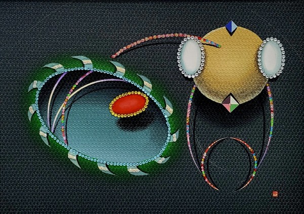 강종래 작 '생명과 탄생을 표현한 생+미래의상'.