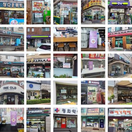 고독사 예방과 관련해 지역상점·관공서·경로당 등과 연계해 지역 내 위기가구 발굴에 앞장서고 있다. 사진은 동참 단체와 상점 등이다.