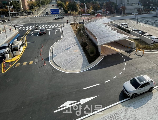 사진은 일산동구청 거점 주차장.