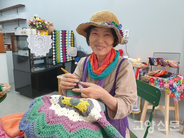 박미자 꽃실-손뜨개공방 작가