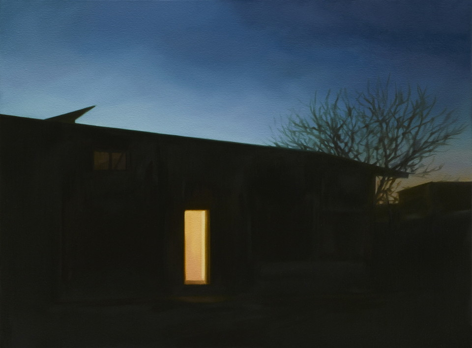 Blue hour(푸른 시간), 2023, Oil on canvas, 41x53cm