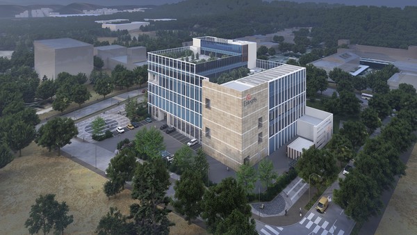 작년 12월 5일, 안산 경제자유구역 후보지 내에 자리를 잡은 '인테그리스 코리아 테크놀로지센터'. 반면, 고양의 경우 현재까지 경자구역 내에 착공·입주한 외국인투자기업 유치는 없다.