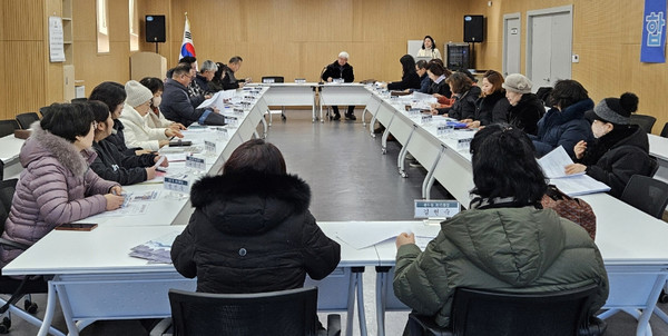 흥도동 통장협의회가 2024년 1월 제2차 통장협의회 정례회의를 개최했다. 