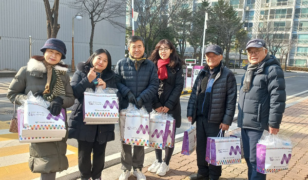 고독사 예방을 위한 주민리더 모임 ‘행복메이트단’.