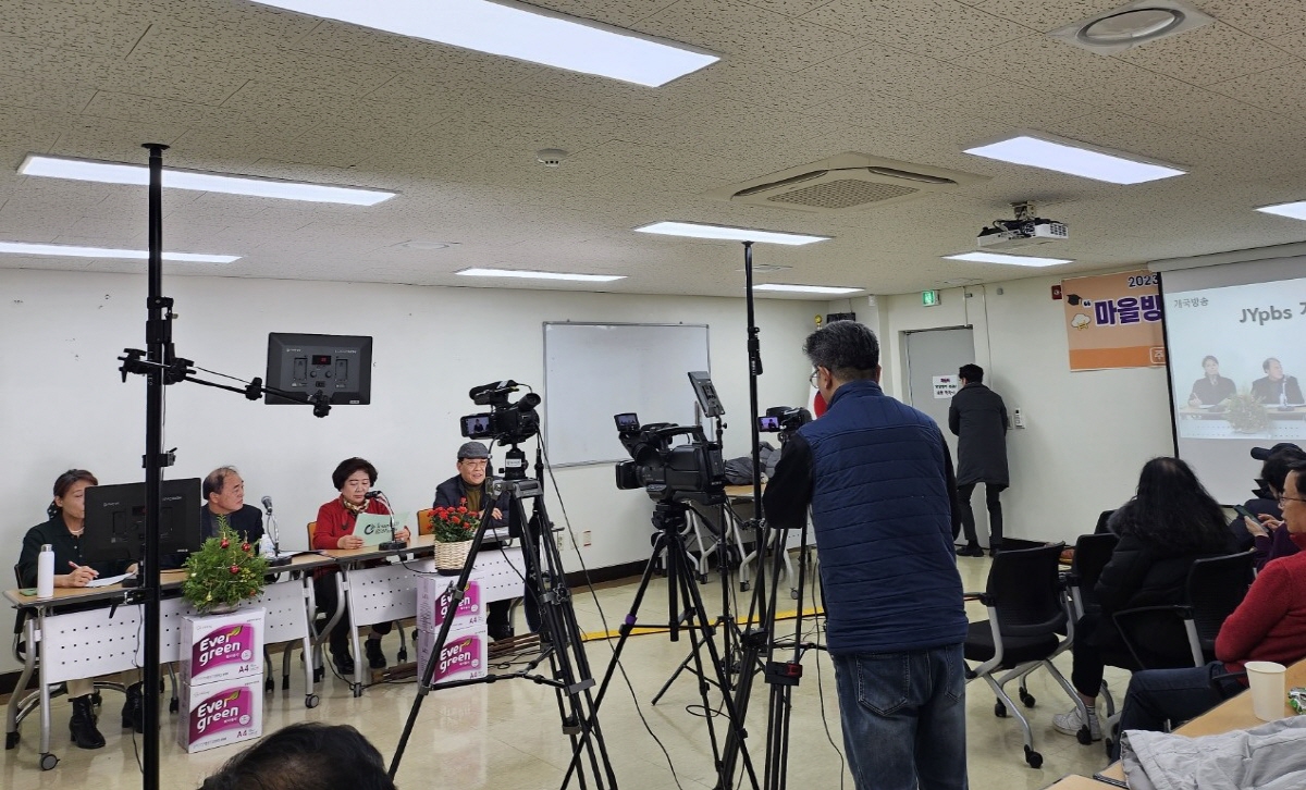 주엽사람들 방송 제작 현장. [사진제공=고양시]