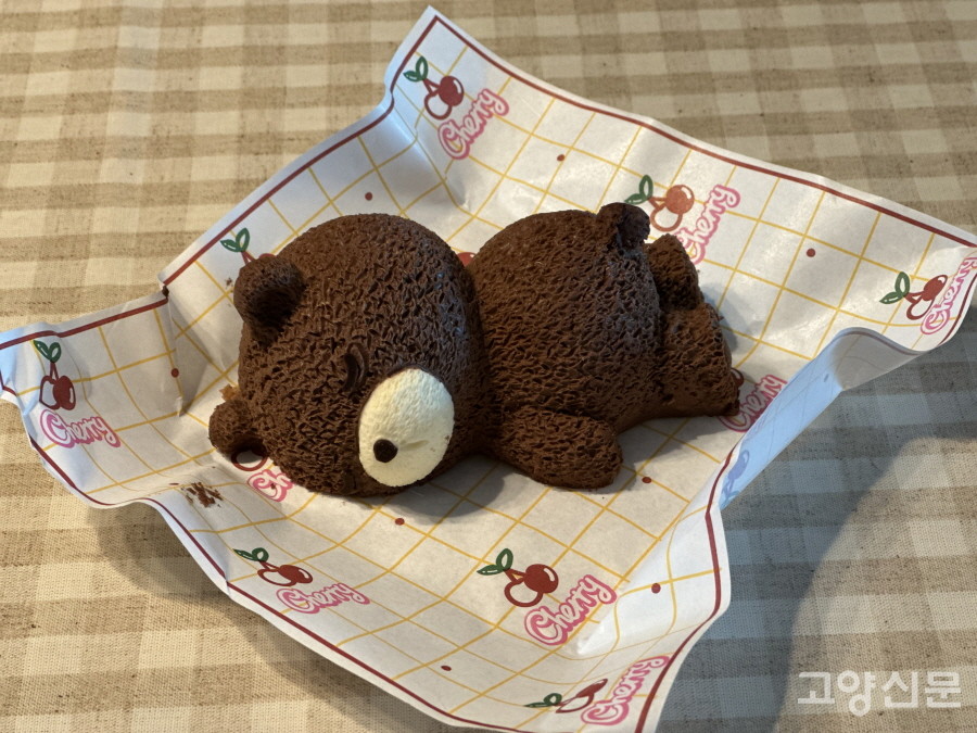 잠자는 곰돌이 케이크.
