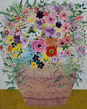 윤선홍 작 '더불어 즐거워 7'.