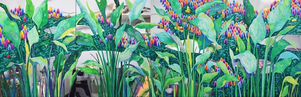 강희영 작 'My forest'.