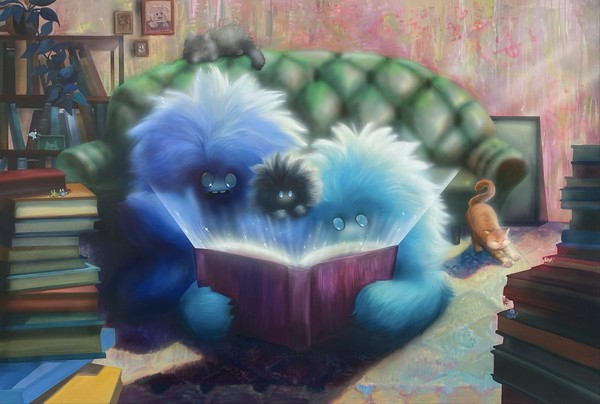 임하리 작 '눈이 밝아지는 책'. 