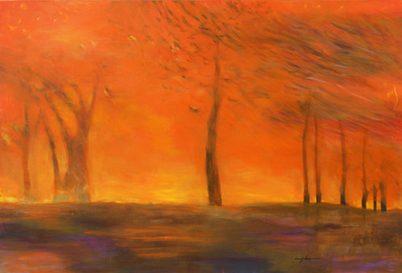 이영희 작 '바람의 언덕 ' [출처 = 이영희 갤러리]