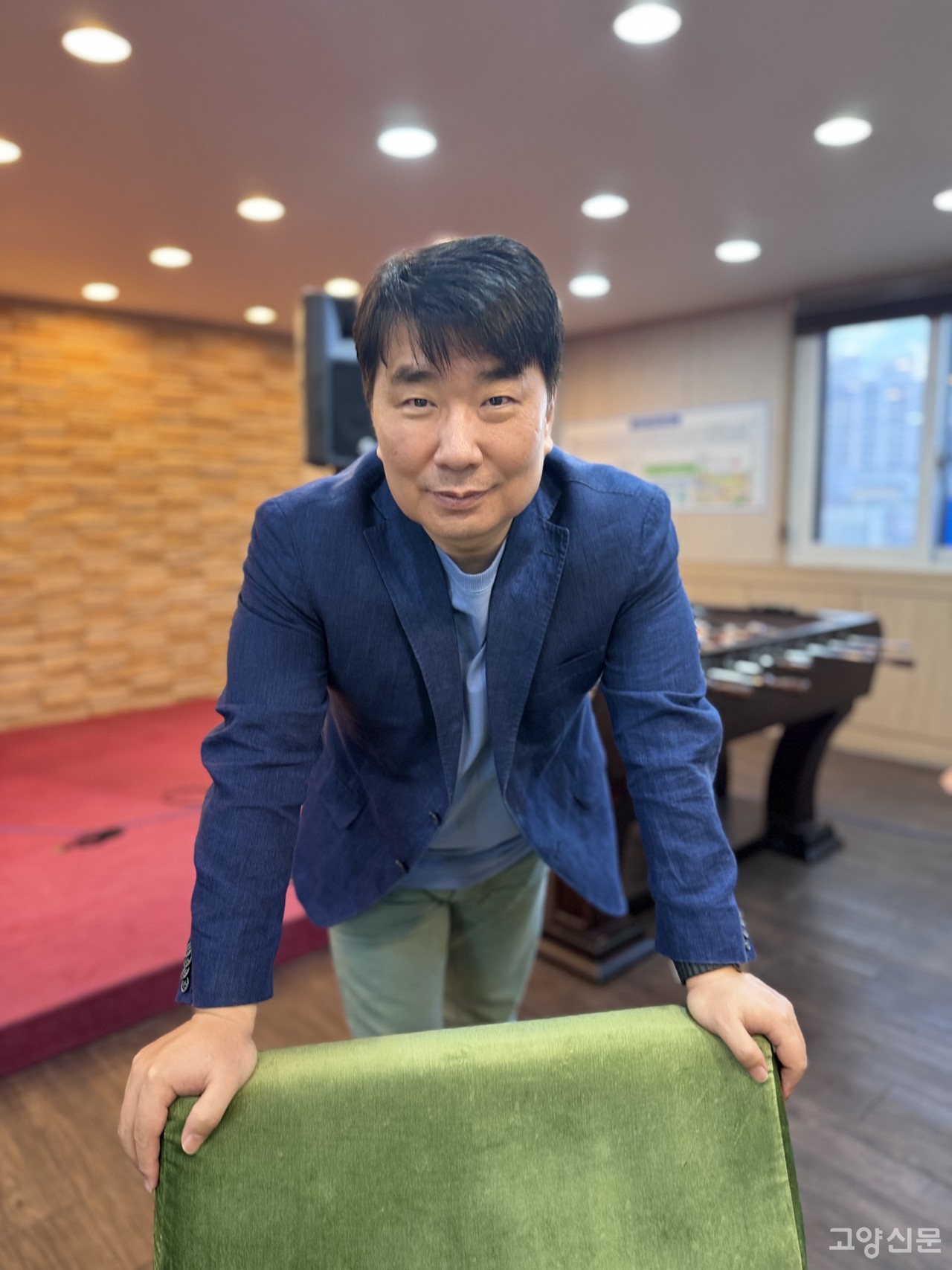 이정환 능곡동 한국기독학생연합 활동가.