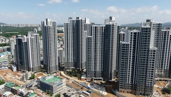 원당4구역은 8월 기반시설까지 모든 공사가 마무리되고 9월 1일부터 입주 예정이다. [사진제공 = 원당4구역 조합]