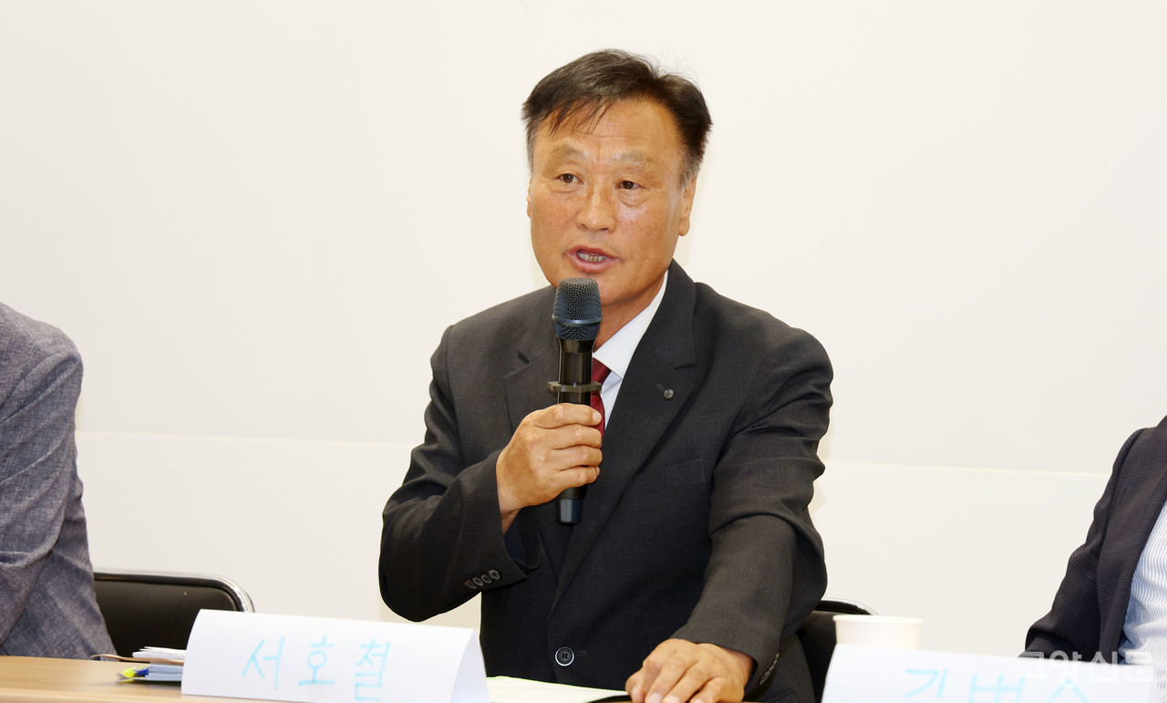 서호철 회장은 "조례 등으로 고양시주민자치협의회와 각 구별 주민자치협의회의 권한을 명문화해야 한다”고 전했다.