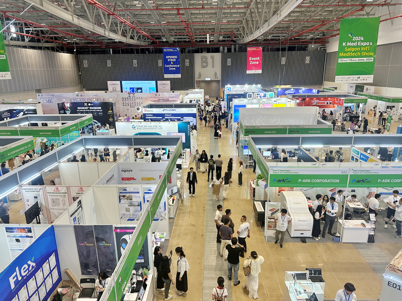 ‘K-Med Expo Vietnam 2024’ 현장 [사진 제공 = 킨텍스]
