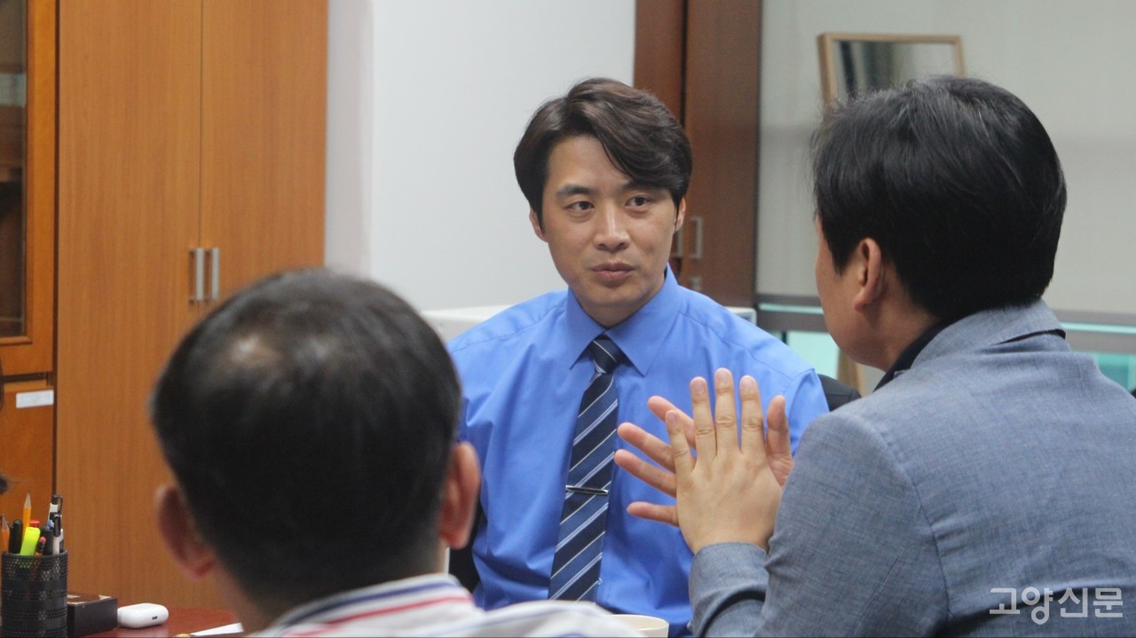 국토교통위원회 소속 한준호 고양을 국회의원(더불어민주당).