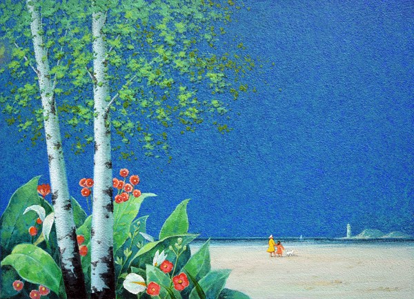 자연의향기 2023 크기72.7x53.3cm 혼합재료