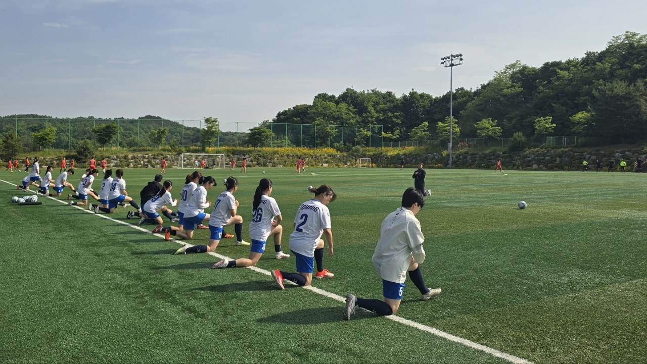 고양W.FC의 훈련 모습. [사진제공=고양W.FC]