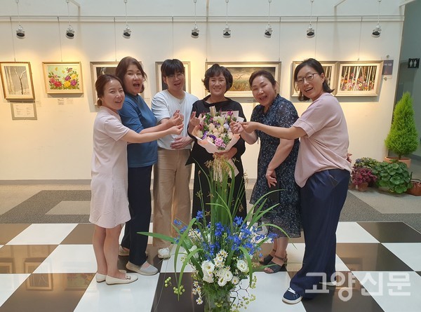 농업기술센터 도시농업과 직원들과 함께