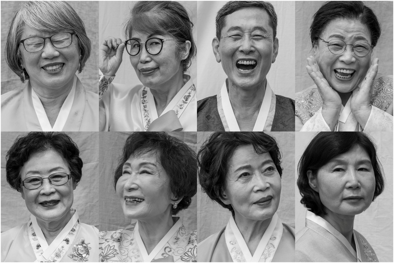 2022년 고양시새마을회를 통해 작업한 어르신 사진들 모음