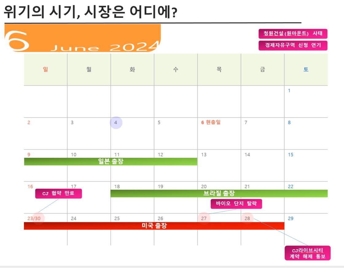 이동환 고양시장의 6월 해외 일정. [자료 제공 = 김해련 의원]