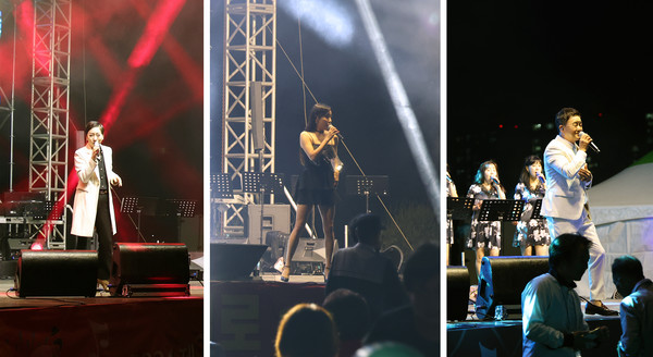 초대가수들의 무대가 한껏 축제 분위기를 끌어올렸다.