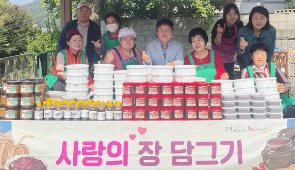 중산2동이 어려운 이웃을 돕기 위한 반찬 나눔 행사를 진행했다. 