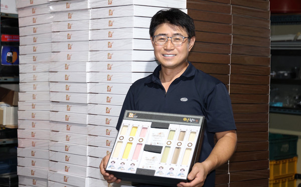 김진 진성웰푸드 대표. 녹록지 않았던 그의 인생은 지금의 진성웰푸드 품질우선주의 철학을 만드는 데 큰 도움이 됐다.