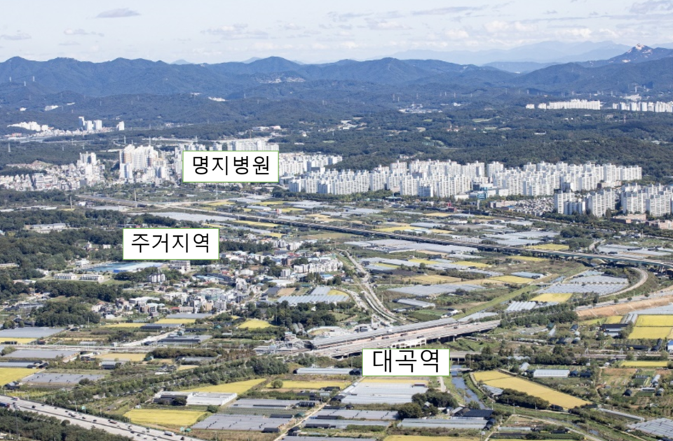 명지병원 방향의 땅은 개발구역에 포함됐지만 주거지역은 제외되면서 인근 주민들의 반응은 엇갈리고 있다. 