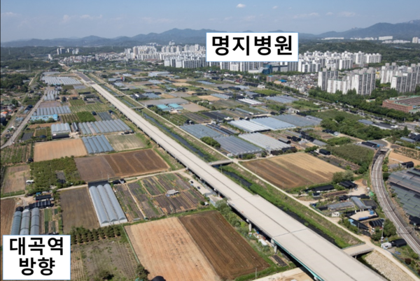 이번 발표 개발구상(안)에 따르면 사진의 위치에 주거, 상업, 복합커뮤니티, 공원, 공공 등이 들어선다.