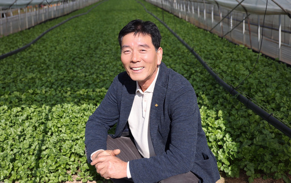 이용연 한국농촌지도자 고양특례시연합회장은 "긍정적 마인드를 갖는다면 농업에서 충분히 미래를 찾을 수 있다"라고 했다.