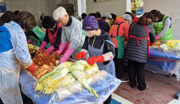 백석2동 김장나눔