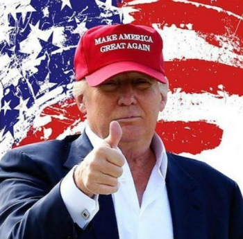 'MAGA-Make America Great Again' 라는 구호를 앞세워 미 대선에서 승리한 도널드 트럼프 당선인.