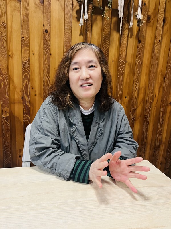 오는 1월 16일 임기를 마치는 이도영 고양여성민우회 대표.