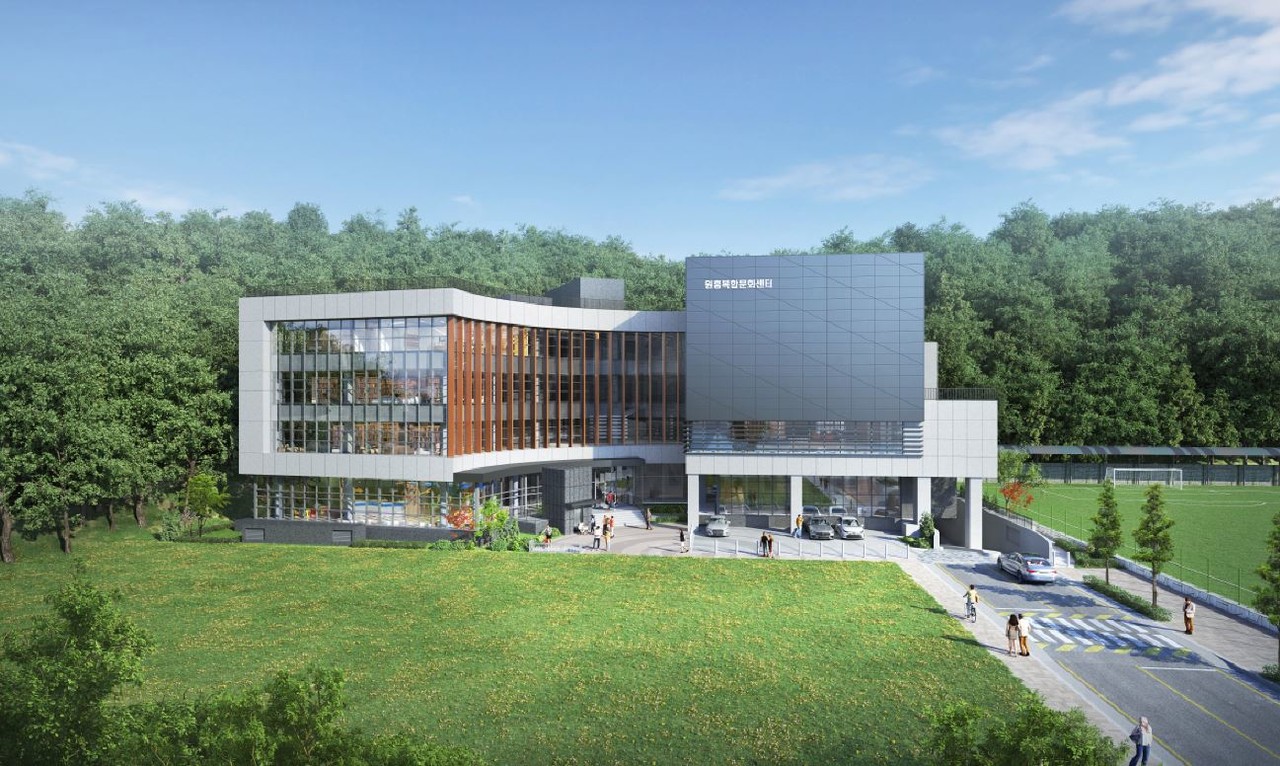 원흥 복합문화센터 조감도