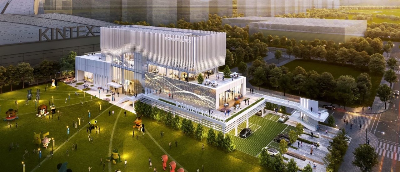 IP융복합콘텐츠클러스터 조감도